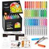 Shuttle Art Acrylic Brush Acrylic Paints for and Includes Storage Perfect for Handmade DIY and Art A Great Markers, 48-Color Set, Direct-Fill Type,