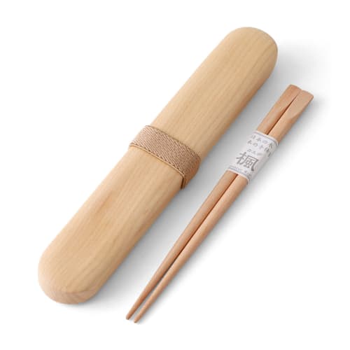 CRAFT KONOMI/My Chopsticks Set (Maple Chopstick Case, Small / Maple Chopsticks, Small)