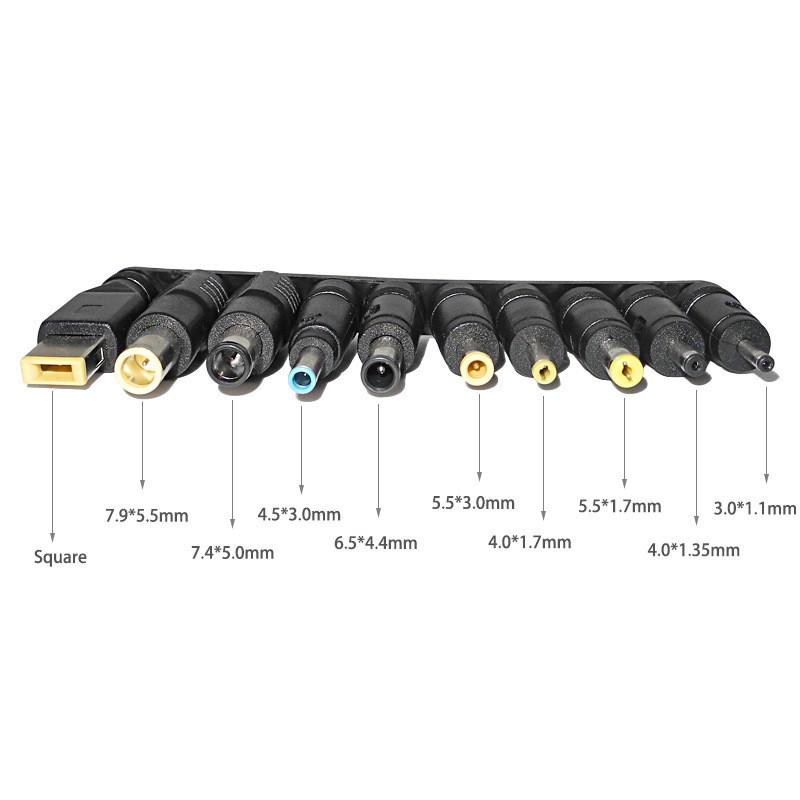100W PD Fast-Charging Type-C to DC Cable for Lenovo, HP, Dell, Asus Laptops