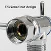 Brass Bidet Sprayer Stand with Adjustable Angles easy installs  Bidet Nozzle Support Multifunction  for Small Space Bathrooms