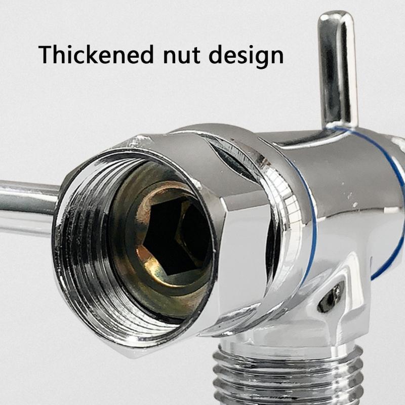 Brass Bidet Sprayer Stand with Adjustable Angles easy installs Bidet Nozzle Support Multifunction for Small Space Bathrooms