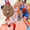 6.5cm Basketball Medals Sports Medal Gold/Silver/Bronze Medals Basketball Game Medals for Basketball Championship