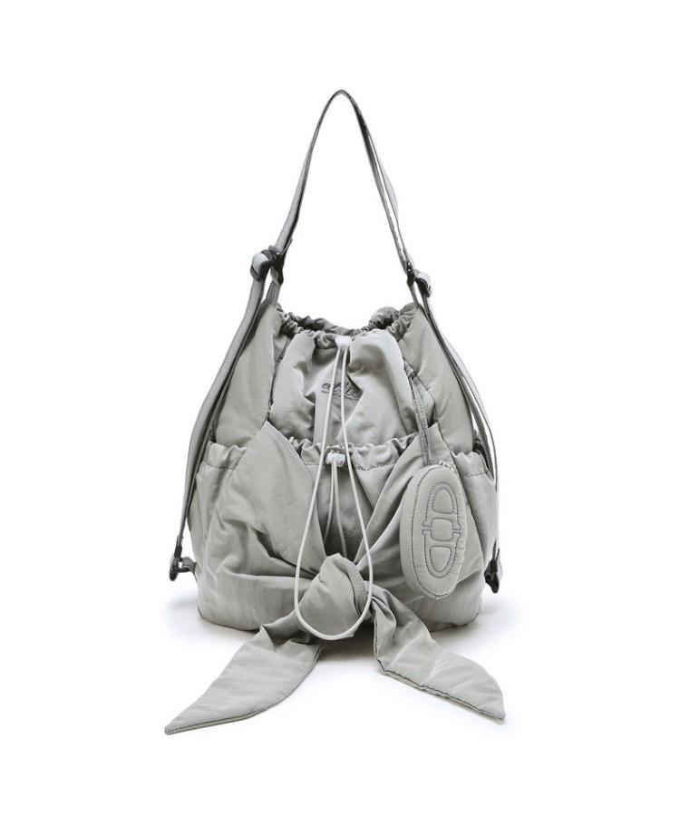 Athe Vanessabruno [Ruban] Gray Ribbon Backpack/Shoulder Bag S Aaba5F911G2