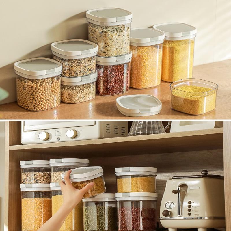 800/1300/1800 ml Luchtdichte Melkpoedercontainer Melkopslagcontainer Melkpoeder Opbergdoos Voedselopslag Met Lepel