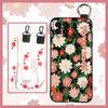Kickstand Durable Phone Case For Samsung Galaxy M33 5G Global/SM-M336B/DS Anti-dust Oil Painting Flower Fashion Design