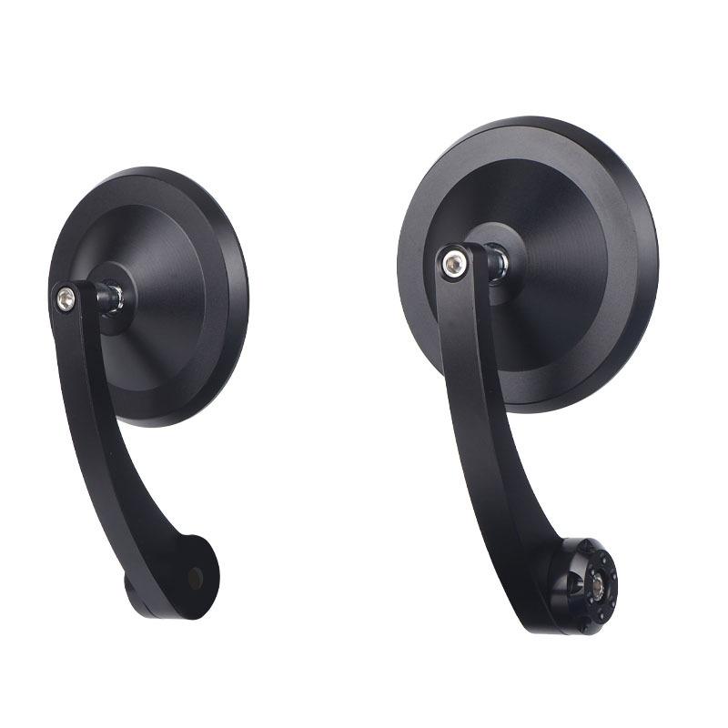 For BMW R18 R9T R NINE T Motorcycle Bar End Side Mirror Retro Rearview Mirror Handlebar Rearview CNC Aluminum Moto Accessories