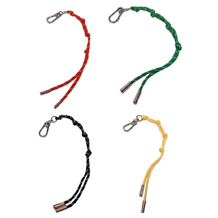 4Peices Multifunctional Keychain Pendant Fashionable Keyring Handmade Key Holder Rope Keychain Suitable for Backpack Bag