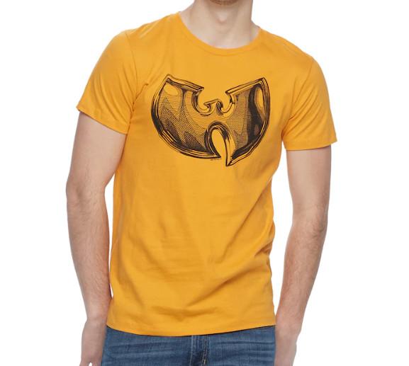 WU-TANG CLAN  W  LOGO GZA-RZA-ODB  Yellow T-Shirt NEW Authentic & Official Unisex T-Shirt L
