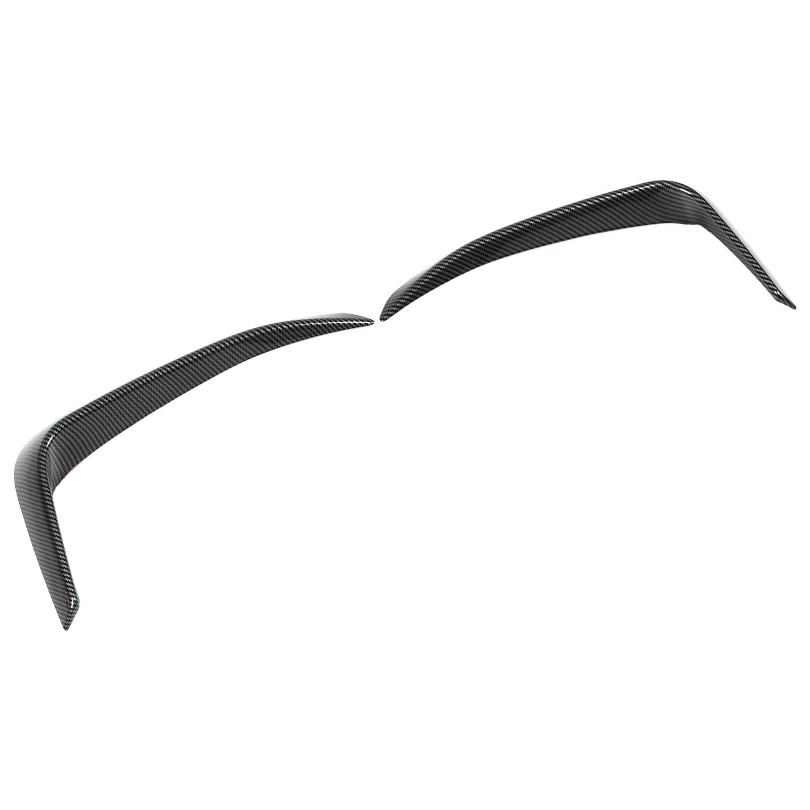 

2 шт. Сплиттер переднего бампера Канард Левый Правый АБС Ветровой нож Крышка воздухозаборника Замена для Ford