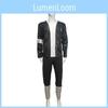 Costume di scena di Michael Jackson con outfit da palcoscenico paillettato per bambini e adulti