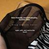 Women Spring and Summer New Sexy Mesh Leopard Print Breathable Mid Waist Briefs