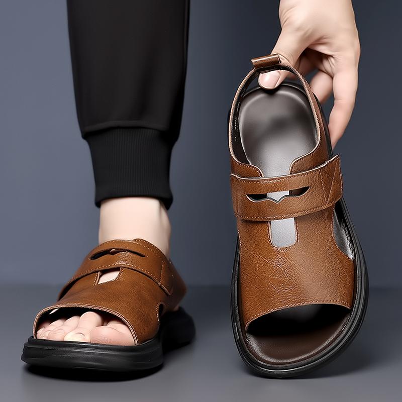 Beach Men's Sandals Retro and Comfortable Breathable Style Outdoor Leisure Street Walking Casual Business Daily Shoes Youth