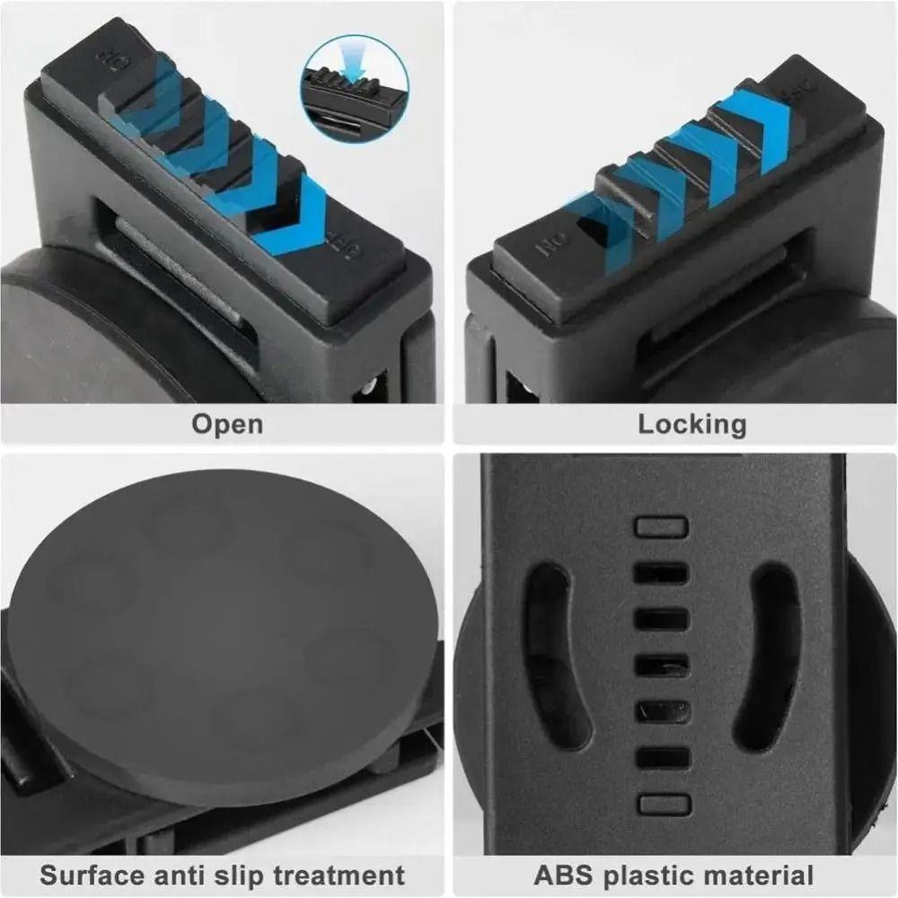 Metal Magnetic Tool Holder Non-Slip Adjustable Belt Buckle  Convenient for Safe Storage