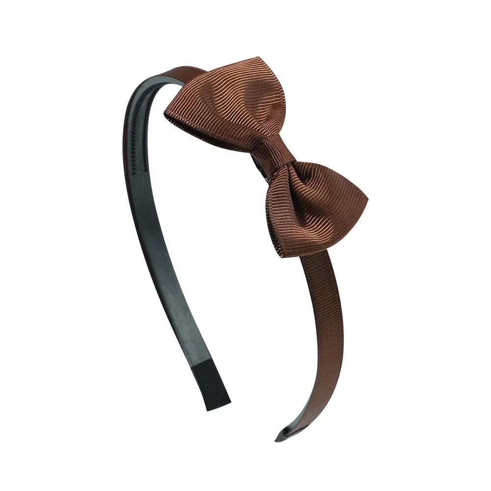 1pcs Cute Solid Color Ribbon Handmade Hair Bows Hair Bands for Girls Headband 20 Colors Cute Children Kids Baby Hair Accessories