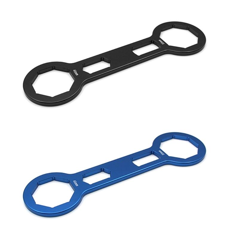 Lightweight Portable Precise Octagonal Head Fork Caps Spanner Wrench for Front Suspension Tuning Motorbike Dirt Bike Use