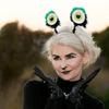 Bentiță de Halloween cu Glob Ocular Înfricoșător cu Forme Mari de Pluș Exagerate Decorative Cerc Păr Accesorii de Petrecere