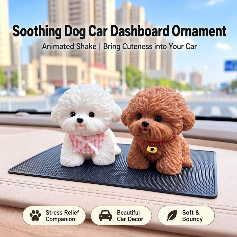 Soft Hand Feel Fidget Toy Ornament Skin Friendly Car Dashboard Ornament  Home Decoration