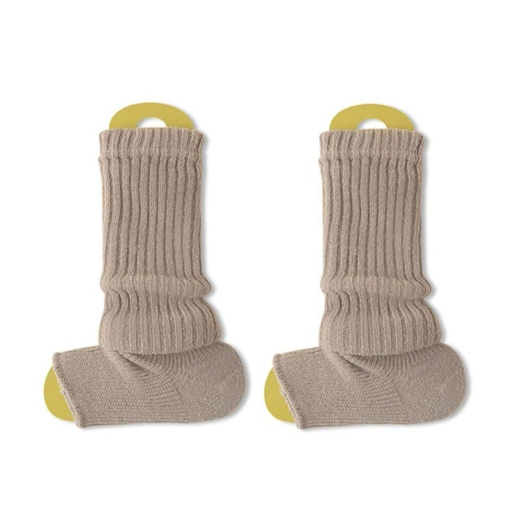 Cute Sweet Lolitas Knitted Socks Knitting Warm Foot Cover New Leg Warmers  Autumn Winter