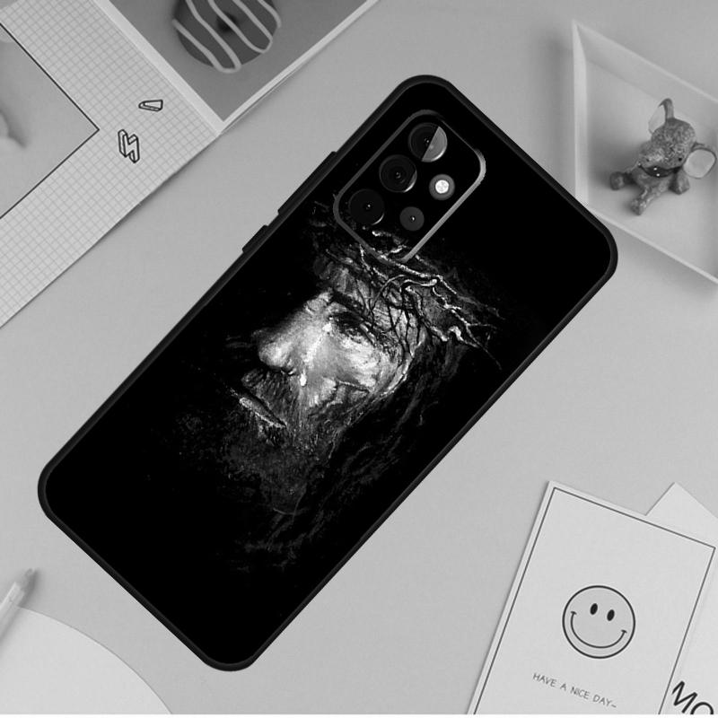 

Jesus Case For Samsung Galaxy A54 A34 A14 A56 A52 A53 A16 A26 A36 A55 A35 A15 A32 A12 A33 A13 A17 Samsung A55