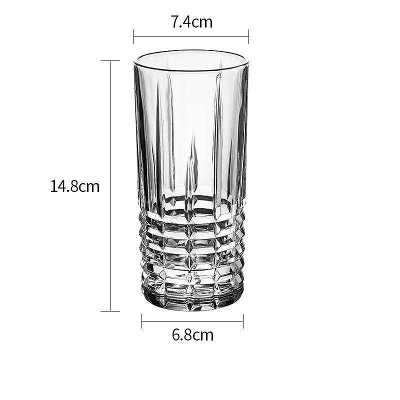 11oz 14oz Wine Glasses Luxury Modern Whiskey Cup Juice Milk Cocktail Drinking Glasses Drinkware Household Party Transparent Cups