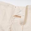 EDWARDMAX Linen & Cotton Elastic Waist Pants (Ce)