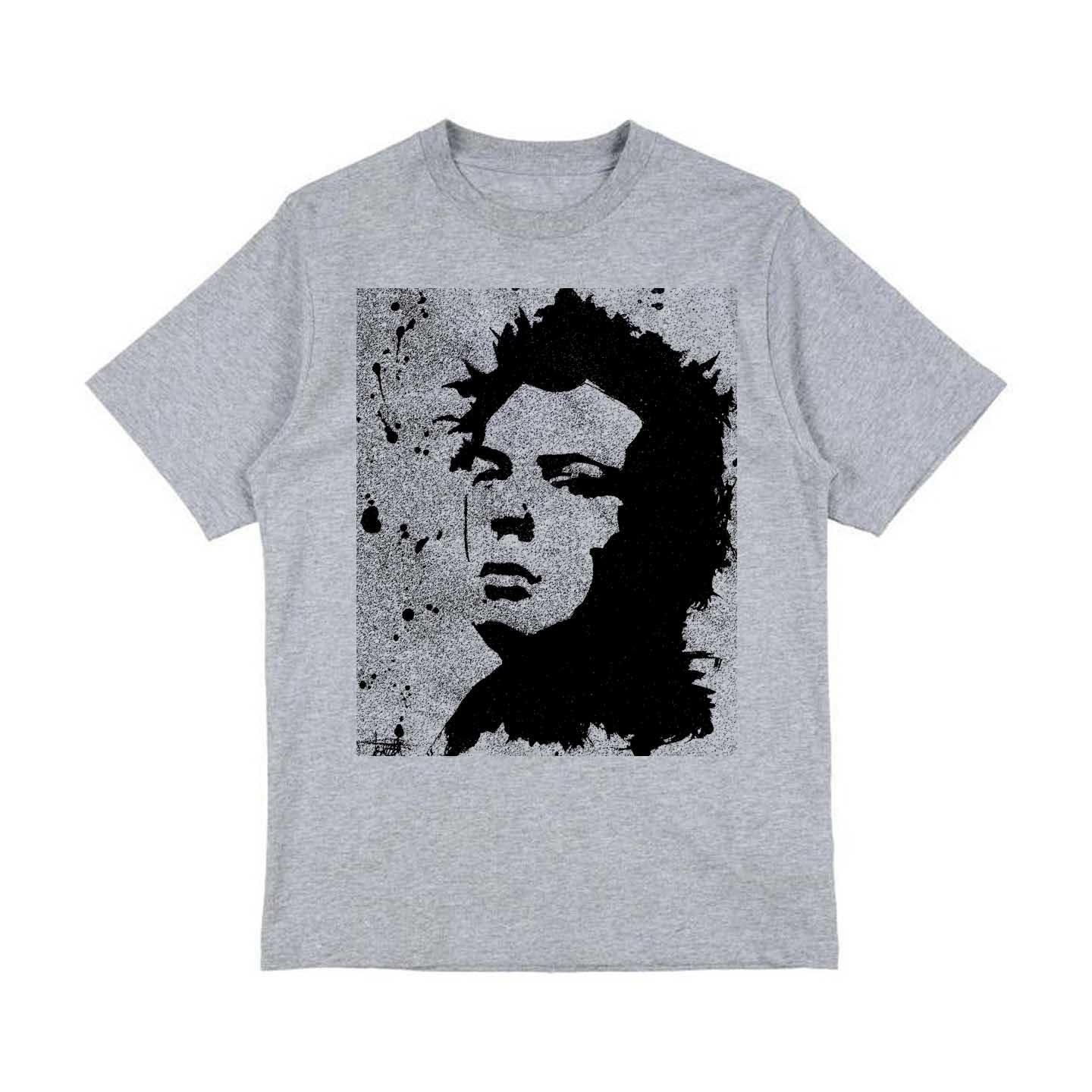 Sex Pistols Reunion Sex Pistols Sid Blurry Noise Print Punk Pure Cotton Shortsleeved Tshirt for Men and Women M