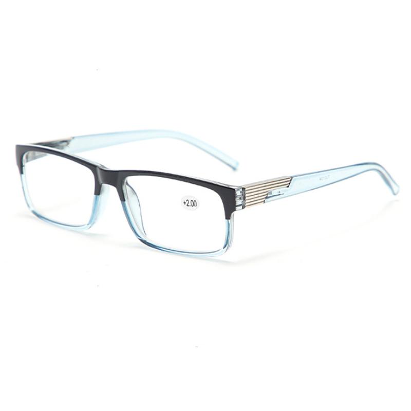 Rectangle Reading Glasses Blue Light Blocking Readers for Women Men Anti Glare Filter Lightweight Eyeglasses