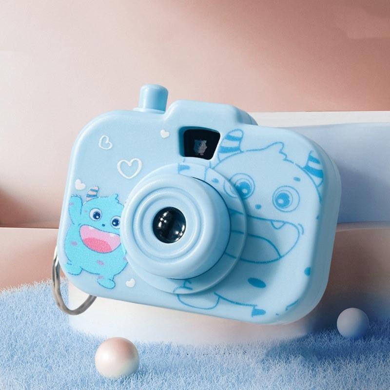 Creative Projection Toy Camera Keychain For Kids With Portable Designs And Safe Plastic Materials Stylish Keyring