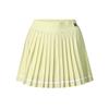 Fila Athletics Versatile Comfortable Trendy Fashionable Minimalist Woven Skirt Casual Mini Skirt Women Skirts Fluorescent-Green A11W523308FLG