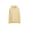 Solid Color Hooded Pullover Long Sleeve Sweatshirt Women Sweatshirt Yellow HN4210