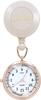 Fieldwork Women's Analog Pocket Watch with Pulse Tracker, Luminous Colette, Pink Beige, ASS154-5