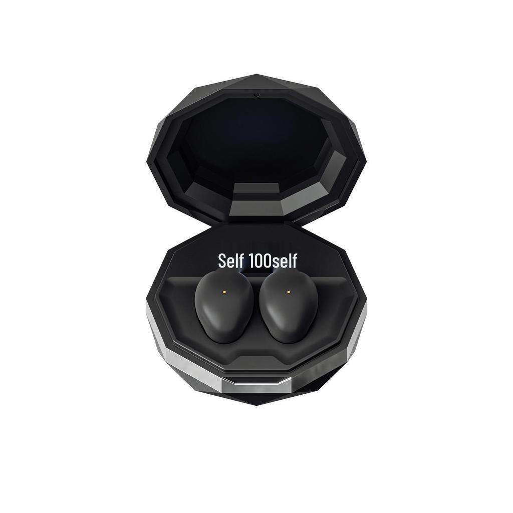 2025 Mini Bean-Shaped Bluetooth Earbuds: Sleep Noise Reduction, Super Small, Invisible Wireless Stereo Earphones