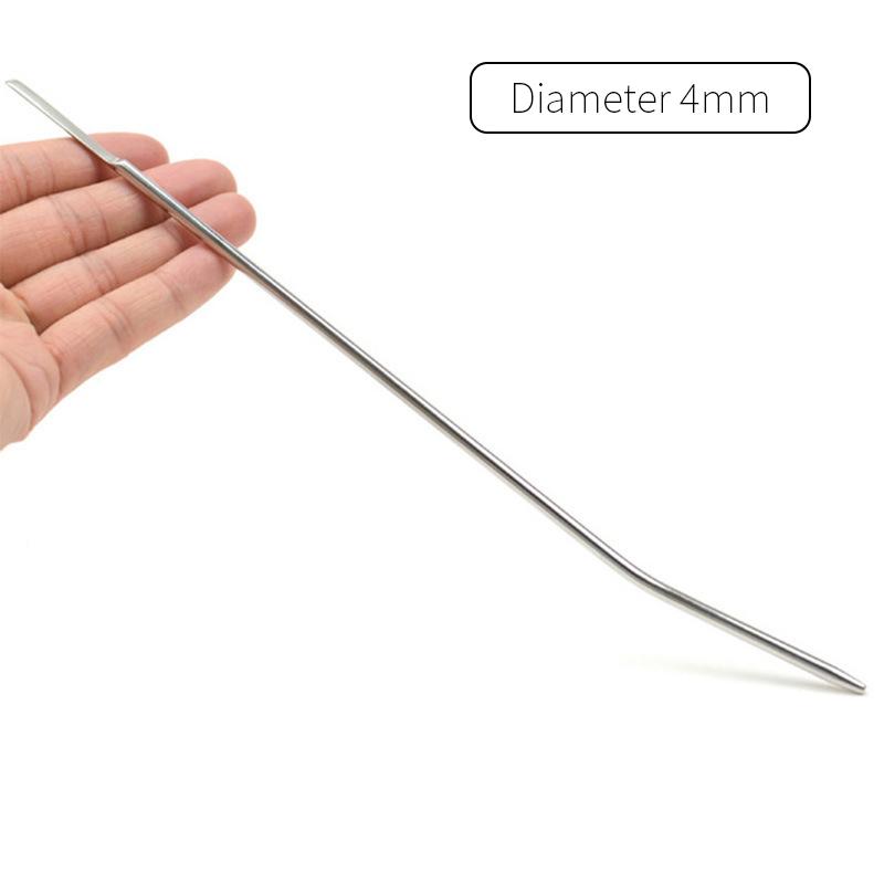 Runyu SM Metal Urethra Expander Husband Stainless Steel Penis Plug Men Urethral Blockage Masturbation Adult Alternative Sex Toys