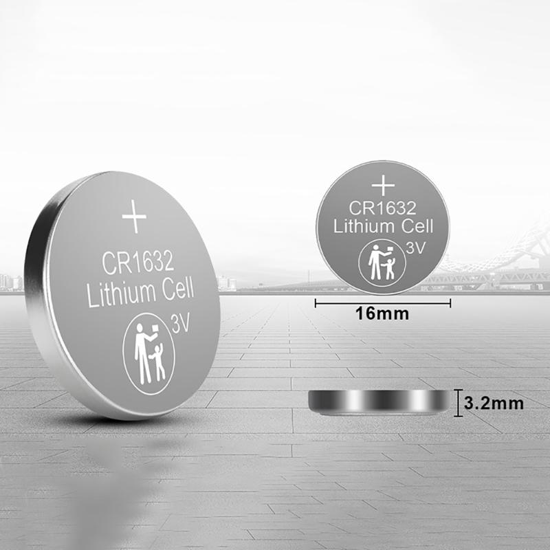 6Pcs Original CR1632 CR1632 Button Batteries Cell Coin Lithium Battery For Watch Electronic Toy