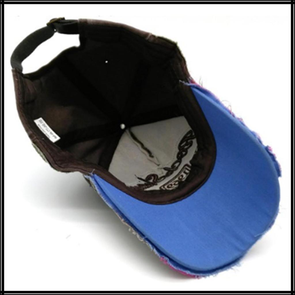 Baseball English CA966 [White Fang] Hat, Cap, Letters, Brim, Stylish, Fashionable, Cool, Men's, Women's, (Brown)