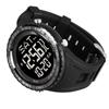 Men Analog Digital Watch Water Resistant LED Display Calendar Alarm Backlight Fashion Men Chronograph Sport Watch Black