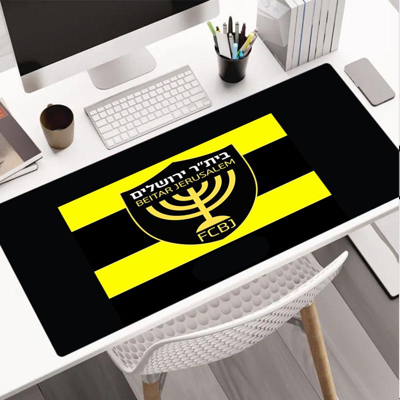 Jerusalem Fc Logo Design Mouse Pad Mouse Pad, Gaming Mouse Pad, Keyboard Pad, Desk Decor for Computer Notebook Fan Gift Birthday Gift