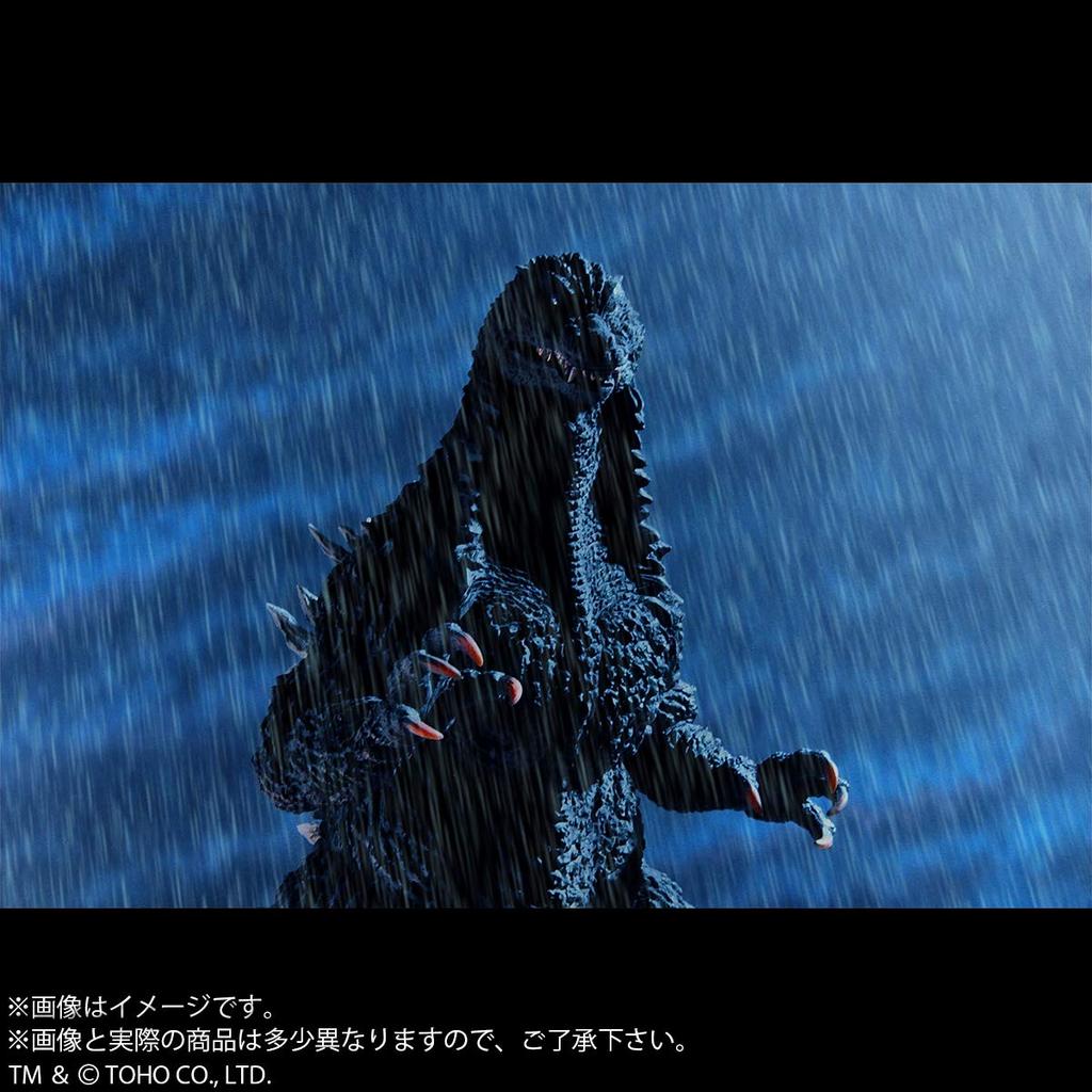 GARAGE TOY Toho 30cm Series Yuji Sakai Sculpting Collection Godzilla 2002 in the Approximately 280mm Tall PVC Complete Figure Assembly "Battle Storm"