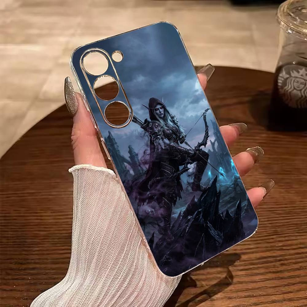 W-O-W-World- of -Warcraft Phone Case For Samsung Galaxy A71,A70,A52,A51,A40,A30 Transparent Cover