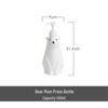 Creative Polar Bear Dispenser: Cute Children's Hand Soap, Lotion, Dish Soap, and Shower Gel Bottle