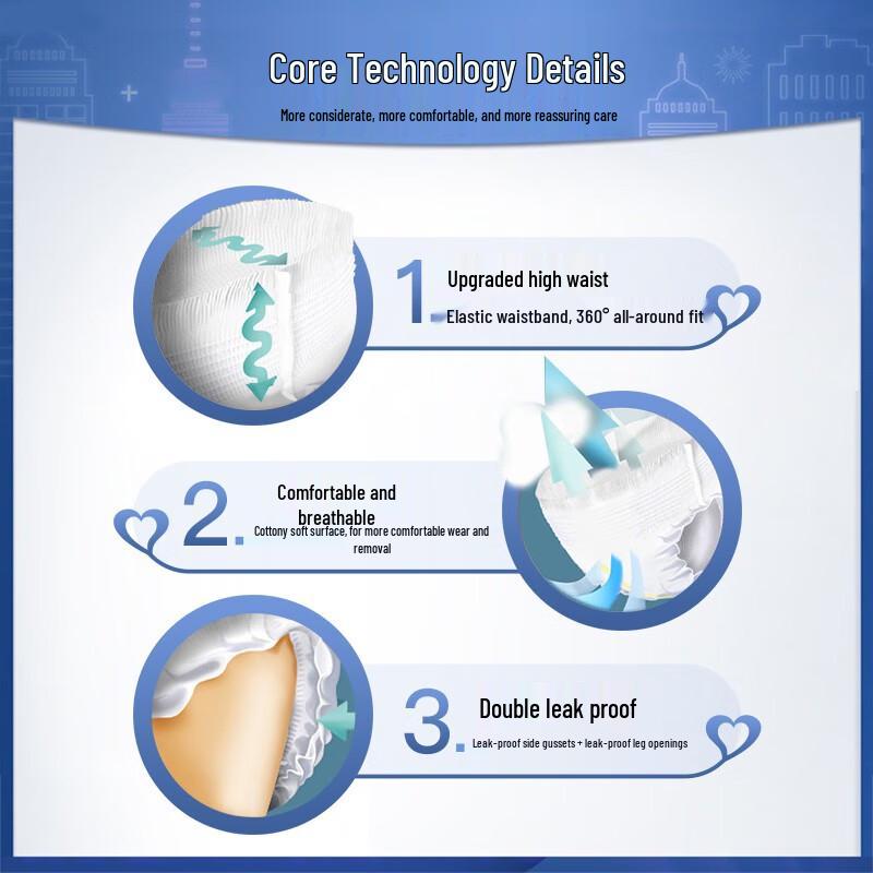 Yongfukang Erwachsenen-Pull-Up-Windeln