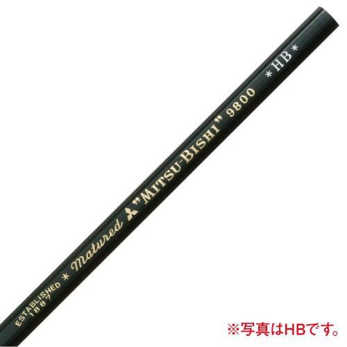 Mitsubishi Pencil Pencil 9800 F 1 Dozen K9800F