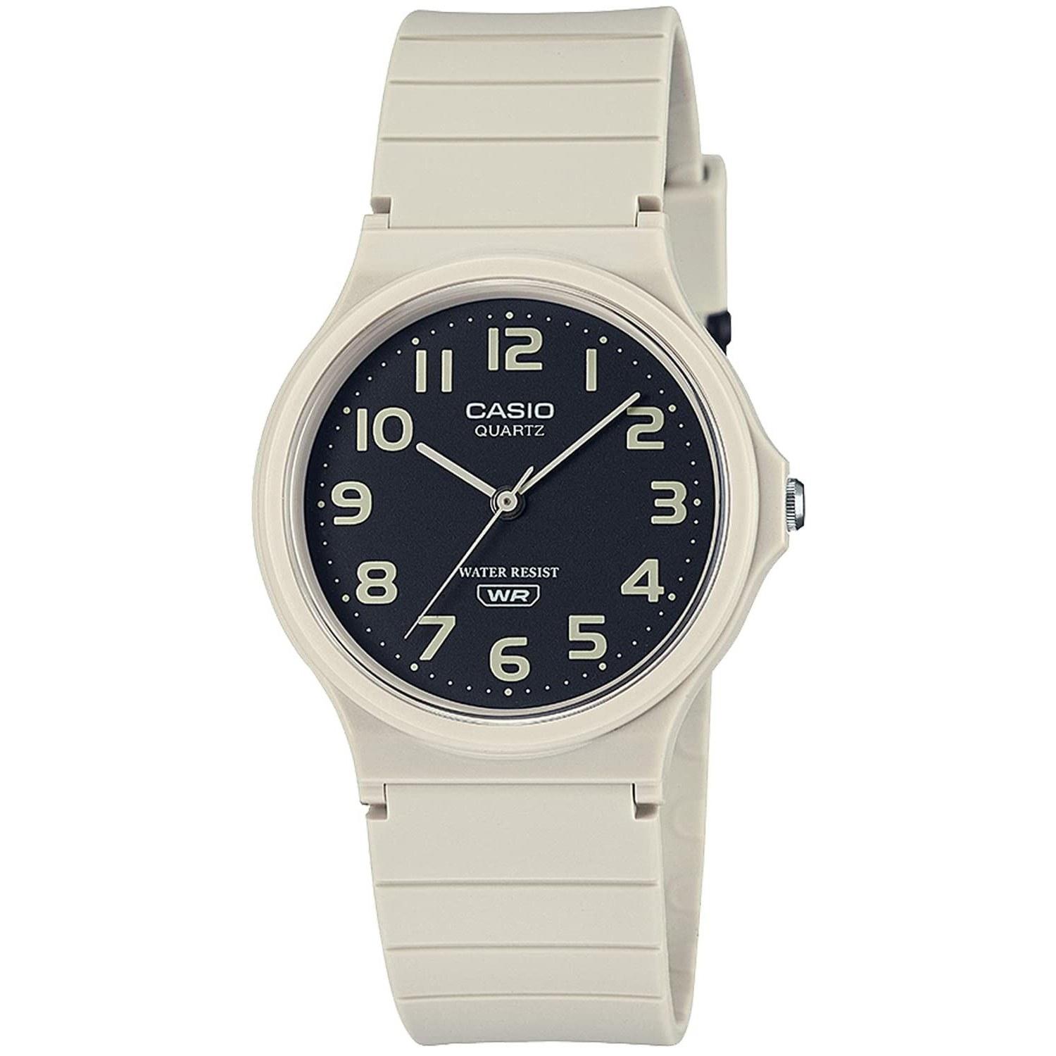 Casio wristwatch standard MQ-24UC-8BJF unisex ivory