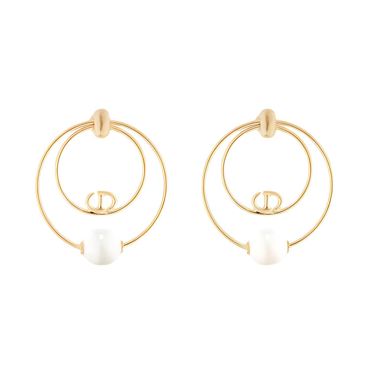 

Dior Cd Navy Earrings Women accessories Gold E1754CDNRS-D301 Gold,F