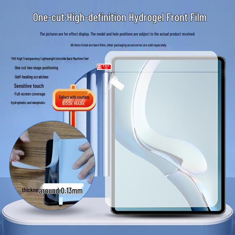 Paper-like PET Film for Writing & Drawing: Full Coverage for vivo Pad6 Pro/5E and iQOO Pad5 Pro