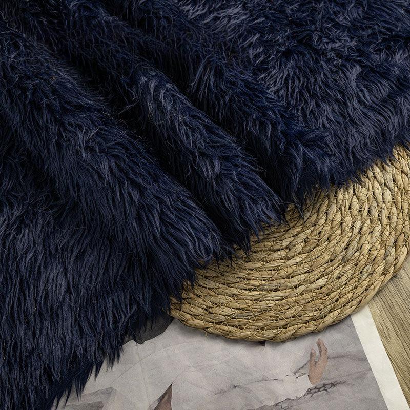 50x50cm Artificial Soft Plush Fabric Long Faux Fur Fabric For Sewing Clothes Background Cloth Cosplay Fabric Doll Toy DIY Crafts