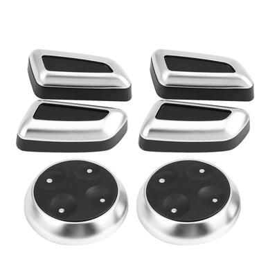 6 Pièces Cache Bouton de Réglage de Siège de Voiture pour A3 A4 A5 A6 Q3 Q5
