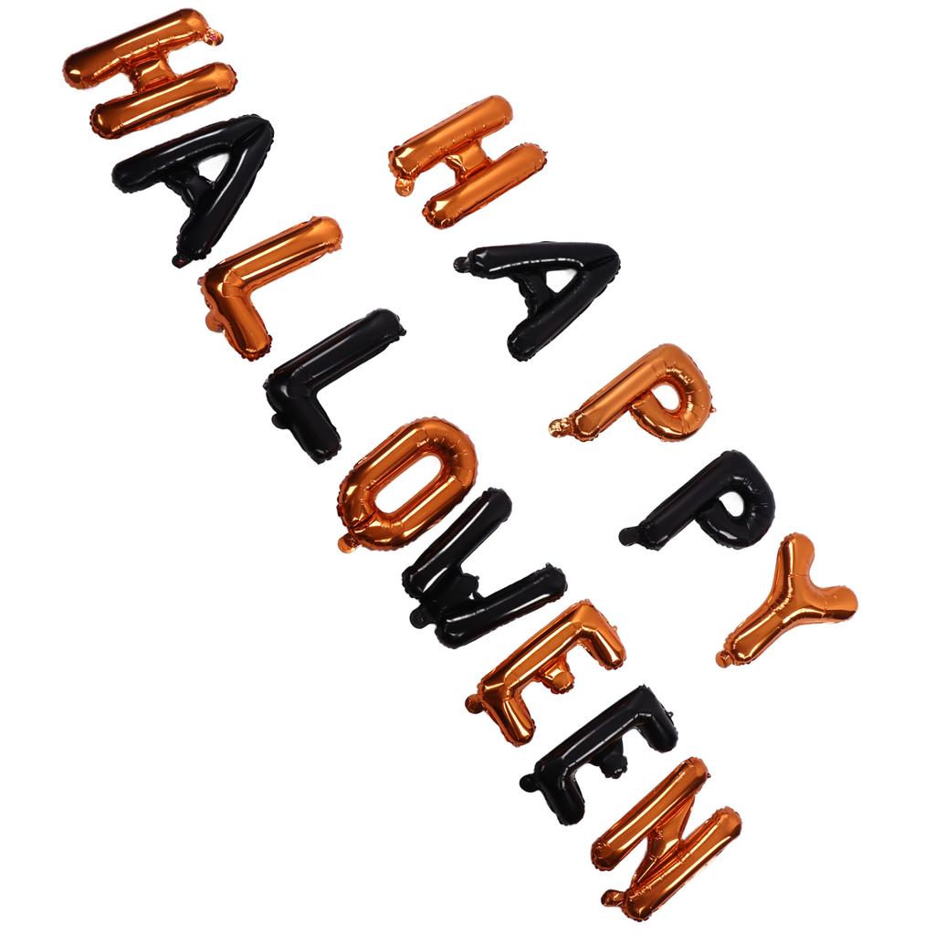 Grattis på födelsedagen Ballonger Unika Säkra Snabbt Uppblåsbara Alfabet Ballongbanderoller för Fester