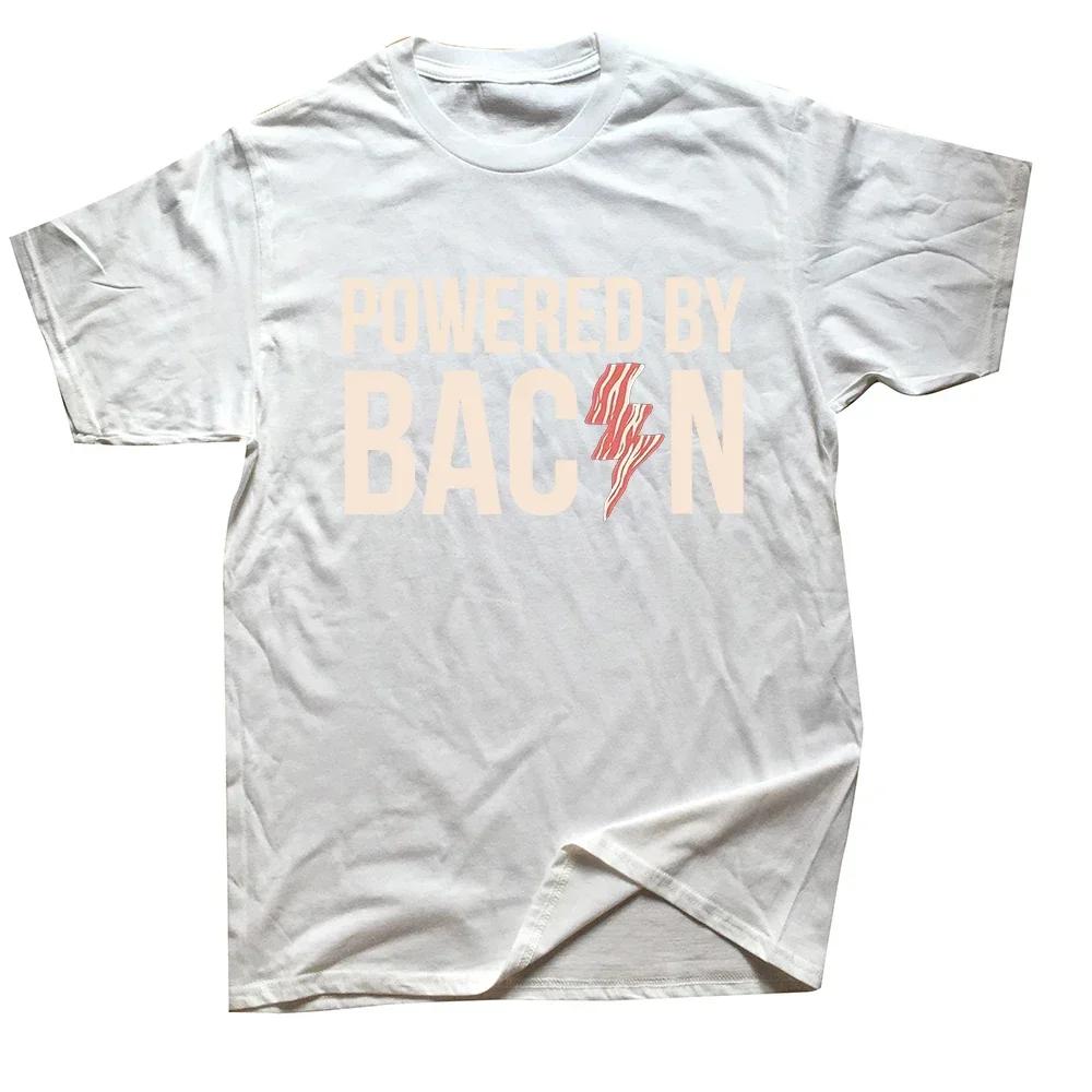 Periodic Table Geek Bacon T Shirt Funny Food Love The Chemistry of Bacon Science Round Neck Fashion Tshirt Clothing T-shirts