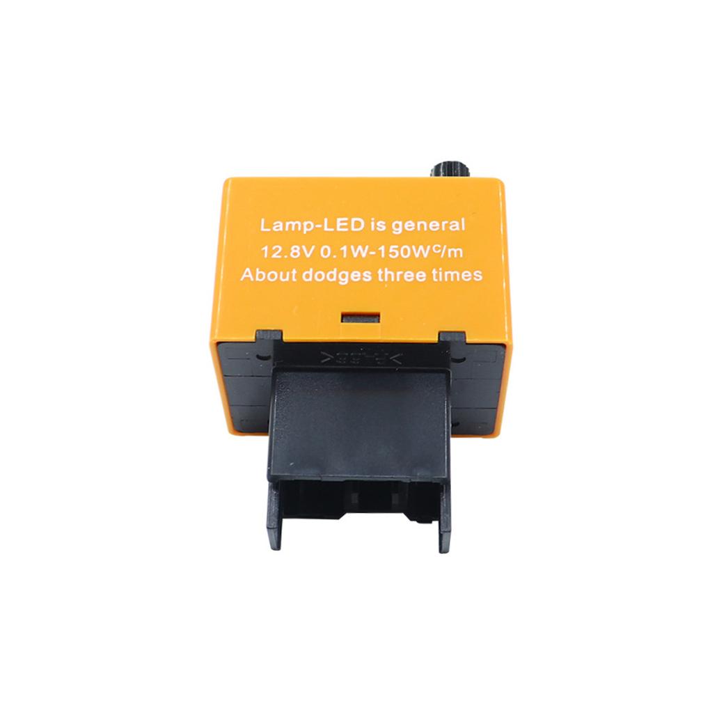 Adjustable Flash Frequency Universal LED Flasher Assembly Relay Lightweight Car Motorcycle Delay Timer Relay for